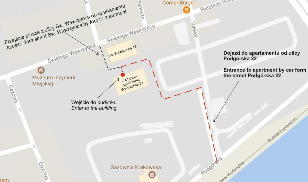 Ga Luxury Apartments W21 Cracovia Esterno foto